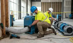 Structural drying equipment in Lansing, MI for water damage restoration in homes